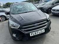 USED 2017 67 FORD KUGA 2.0 Turbo Diesel (TDCI), ST Line X, 5 Door, SUV, Manual, Euro 6. FULL 12 MONTH MOT WITH EVERY CAR