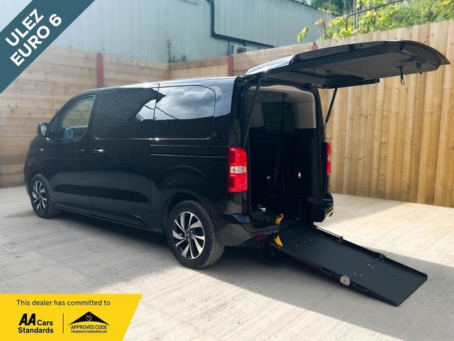 View our Citroen Spacetourer 3 Seat Auto Wheelchair Accessible Disabled Access Vehicle WAV