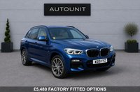USED 2019 19 BMW X3 2.0 20d M Sport SUV 5dr Diesel Auto xDrive Euro 6 (s/s) (190 ps) &pound;5,480 FACTORY UPGRADES
