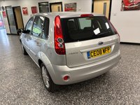 USED 2008 08 FORD FIESTA 1.4 Ghia Hatchback 5dr Petrol Manual (147 g/km, 79 bhp) RECENT TIMING BELT FITTED FULL 12 MONTHS MOT DRIVES VERY WELL ,ECONOMICAL FULL LEATHER TRIM ,IDEAL FIRST CAR , OR RUNAROUND , MUST BE SEEN