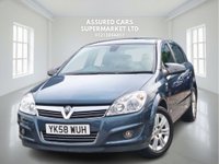 USED 2008 58 VAUXHALL ASTRA 1.8i 16v Design Hatchback 5dr Petrol Automatic (187 g/km, 138 bhp) Auto_Low Miles_1.8L_Petrol_5dr_Ulez