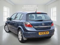 USED 2008 58 VAUXHALL ASTRA 1.8i 16v Design Hatchback 5dr Petrol Automatic (187 g/km, 138 bhp) Auto_Low Miles_1.8L_Petrol_5dr_Ulez