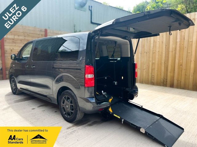 View our Citroen Spacetourer 4 Seat Auto Wheelchair Accessible Disabled Access Vehicle WAV