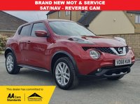 USED 2018 68 NISSAN JUKE 1.5 dCi N-Connecta SUV 5dr Diesel Manual Euro 6 (s/s) (110 ps) FSH - TWO KEYS - REVERSE CAMERA