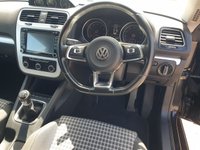 USED 2016 66 VOLKSWAGEN SCIROCCO 1.4 TSI BlueMotion Tech Hatchback 3dr Petrol Manual Euro 6 (s/s) (125 ps) Black with Black Alloys 3-Dr 1.4Lt petrol Manual .