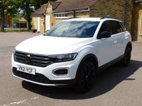 USED 2021 21 VOLKSWAGEN T-ROC 1.5 TSI EVO Black Edition SUV 5dr Petrol Manual Euro 6 (s/s) (150 ps) 