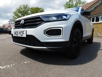 USED 2021 21 VOLKSWAGEN T-ROC 1.5 TSI EVO Black Edition SUV 5dr Petrol Manual Euro 6 (s/s) (150 ps) 