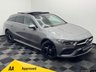USED 2022 22 MERCEDES-BENZ CLA 1.3 CLA250e 15.6kWh AMG Line (Premium Plus) Shooting Brake 5dr Petrol Plug-in Hybrid 8G-DCT Euro 6 (s/s) (218 ps) 1 Owner From New / Pan Roof / Sat Nav / Apple Car Play / Heated Seats / Reverse Camera / Parking Sensors / Ambient Lighting / Cruise Control / ISOFIX