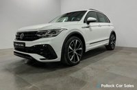 USED 2023 23 VOLKSWAGEN TIGUAN 2.0 TSI R-Line SUV 5dr Petrol DSG 4Motion Euro 6 (s/s) (190 ps) TSI, 4Motion, Pan Roof, Rear Camera, Keyless, 20", BlackPack