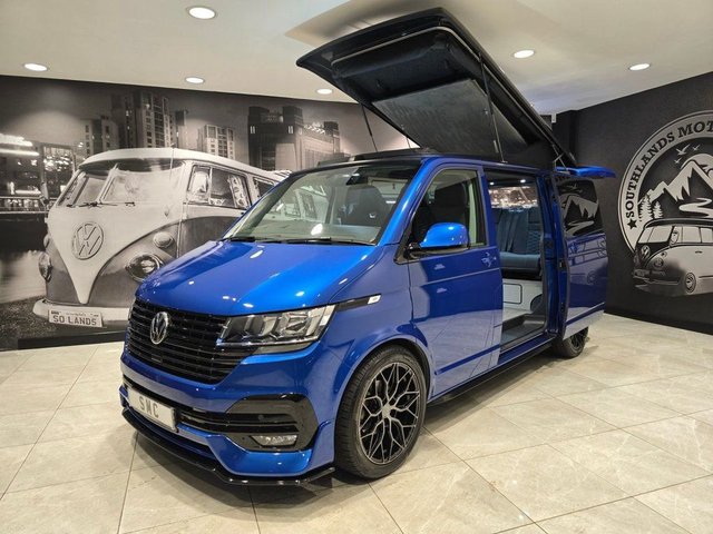 View our Volkswagen T6.1 Campervan 2.0 TDI T28 HIGHLINE SOUTHLANDS EXECUTIVE 110 BHP SWB