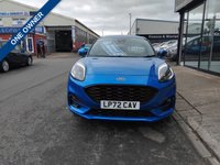 USED 2022 72 FORD PUMA 1.0T EcoBoost MHEV ST-Line SUV 5dr Petrol Hybrid Manual Euro 6 (s/s) (125 ps) 1 OWNER ONLY 13,818 MILES