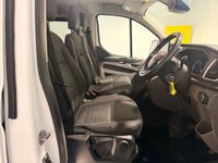 USED 2019 69 FORD TRANSIT CUSTOM 2.0 320 EcoBlue Limited Crew Van Double Cab 5dr Diesel Manual L2 H1 Euro 6 (6 Seat) (130 ps) AIR CON-HEATED SEAT-6 SEATER-FRONT+REAR PARKING SENSORS-ALLOYS-CRUISE-POWER FOLD MIRRORS