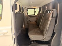 USED 2019 69 FORD TRANSIT CUSTOM 2.0 320 EcoBlue Limited Crew Van Double Cab 5dr Diesel Manual L2 H1 Euro 6 (6 Seat) (130 ps) AIR CON-HEATED SEAT-6 SEATER-FRONT+REAR PARKING SENSORS-ALLOYS-CRUISE-POWER FOLD MIRRORS