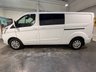 USED 2019 69 FORD TRANSIT CUSTOM 2.0 320 EcoBlue Limited Crew Van Double Cab 5dr Diesel Manual L2 H1 Euro 6 (6 Seat) (130 ps) AIR CON-HEATED SEAT-6 SEATER-FRONT+REAR PARKING SENSORS-ALLOYS-CRUISE-POWER FOLD MIRRORS