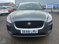 USED 2019 69 JAGUAR E-PACE 2.0 D180 R-Dynamic SE SUV 5dr Diesel Auto AWD Euro 6 (s/s) (180 ps) 2 OWNERS FROM NEW* AUTOMATIC* PADDLE SHIFT* SERVICE HISTORY* SAT NAV* PARKING SENSORS* REVERSING CAMERA* CRUISE CONTROL* 4 WHEEL DRIVE* PARK ASSIST* AUTO START / STOP* TRACTION CONTROL* LANE / SPEED ASSIST