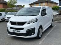 USED 2023 73 PEUGEOT EXPERT 1.5 BlueHDi 1000 Asphalt Premium + Standard Panel Van 6dr Diesel Manual MWB Euro 6 (s/s) (100 bhp) 1 Owne, Finance Available, Low Mile