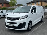 USED 2021 21 VAUXHALL VIVARO 1.5 Turbo D 2900 Sportive Panel Van 5dr Diesel Manual L2 H1 Euro 6 (s/s) (100 ps) 47k Miles- 2 KEYS- Finance Available
