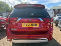 USED 2021 21 MITSUBISHI OUTLANDER 2.4h TwinMotor 13.8kWh Exceed SUV 5dr Petrol Plug-in Hybrid CVT 4WD Euro 6 (s/s) (224 ps) 360 DEGREE PARKING CAMERAS X 4