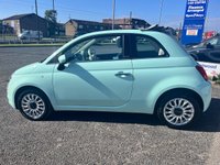 USED 2019 19 FIAT 500C 1.2 Lounge Convertible 2dr Petrol Dualogic Euro 6 (s/s) (69 bhp) 2 OWNERS FROM NEW* SOFT TOP IVORY ROOF* SUNROOF* AUTOMATIC* PARKING SENSORS* CRUISE CONTROL* AUTO START / STOP* AIR CON* BLUETOOTH PHONE AND AUDIO* DAB