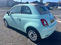 USED 2019 19 FIAT 500C 1.2 Lounge Convertible 2dr Petrol Dualogic Euro 6 (s/s) (69 bhp) 2 OWNERS FROM NEW* SOFT TOP IVORY ROOF* SUNROOF* AUTOMATIC* PARKING SENSORS* CRUISE CONTROL* AUTO START / STOP* AIR CON* BLUETOOTH PHONE AND AUDIO* DAB