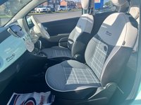 USED 2019 19 FIAT 500C 1.2 Lounge Convertible 2dr Petrol Dualogic Euro 6 (s/s) (69 bhp) 2 OWNERS FROM NEW* SOFT TOP IVORY ROOF* SUNROOF* AUTOMATIC* PARKING SENSORS* CRUISE CONTROL* AUTO START / STOP* AIR CON* BLUETOOTH PHONE AND AUDIO* DAB