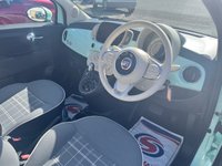 USED 2019 19 FIAT 500C 1.2 Lounge Convertible 2dr Petrol Dualogic Euro 6 (s/s) (69 bhp) 2 OWNERS FROM NEW* SOFT TOP IVORY ROOF* SUNROOF* AUTOMATIC* PARKING SENSORS* CRUISE CONTROL* AUTO START / STOP* AIR CON* BLUETOOTH PHONE AND AUDIO* DAB