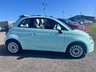 USED 2019 19 FIAT 500C 1.2 Lounge Convertible 2dr Petrol Dualogic Euro 6 (s/s) (69 bhp) 2 OWNERS FROM NEW* SOFT TOP IVORY ROOF* SUNROOF* AUTOMATIC* PARKING SENSORS* CRUISE CONTROL* AUTO START / STOP* AIR CON* BLUETOOTH PHONE AND AUDIO* DAB
