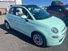 USED 2019 19 FIAT 500C 1.2 Lounge Convertible 2dr Petrol Dualogic Euro 6 (s/s) (69 bhp) 2 OWNERS FROM NEW* SOFT TOP IVORY ROOF* SUNROOF* AUTOMATIC* PARKING SENSORS* CRUISE CONTROL* AUTO START / STOP* AIR CON* BLUETOOTH PHONE AND AUDIO* DAB
