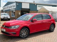 USED 2018 68 VOLKSWAGEN GOLF 1.6 TDI SE Nav Hatchback 5dr Diesel Manual Euro 6 (s/s) (115 ps) VERY ECONOMICAL SAT NAV APPLE CARPLAY ADAPTIVE CRUISE CONTROL AIR CON FRONT & REAR PARK SENSORS