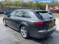 USED 2016 16 AUDI A4 AVANT 2.0 TDI S line Estate 5dr Diesel S Tronic quattro Euro 6 (s/s) (190 ps) ELECTRIC POWER TAILGATE BLUETOOTH
