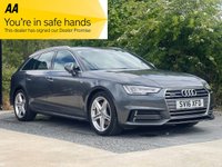 USED 2016 16 AUDI A4 AVANT 2.0 TDI S line Estate 5dr Diesel S Tronic quattro Euro 6 (s/s) (190 ps) ELECTRIC POWER TAILGATE BLUETOOTH