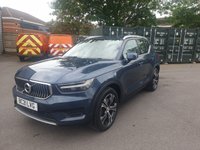 USED 2021 21 VOLVO XC40 1.5h T5 Twin Engine Recharge 10.7kWh Inscription SUV 5dr Petrol Plug-in Hybrid Auto Euro 6 (s/s) (262 ps) 1.5 Lt petrol-Automatic- Plug in hybrid if you need it .