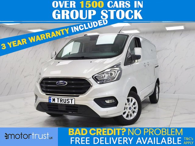 View our Ford Transit Custom range