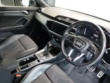 USED 2019 19 AUDI Q3 1.5 TFSI CoD 35 S line SUV 5dr Petrol S Tronic Euro 6 (s/s) (150 ps) VIRTUAL COCKPIT DIGITAL DASH DISPLAY + SATELLITE NAVIGATION + APPLE CARPLAY / ANDROID AUTO + BLUETOOTH CONNECTIVITY + DAB DIGITAL RADIO + CRUISE CONTROL + AUTOMATIC LED HEADLIGHTS + IN CAR ENTERTAINMENT WITH TOUCH SCREEN MEDIA DISPLAY + LANE ASSIST + BLIND SPOT ASSIST + DUAL ZONE CLIMATE CONTROL + AIR CONDITIONING + ECO STOP START SYSTEM + LED DAY TIME RUNNING LIGHTS + LEATHER MULTI FUNCTIONAL STEERING WHEEL + PARKING SENSORS + SELECTABLE DRIVING MODES + AUTOMATIC WIPERS WITH RAIN SENSOR