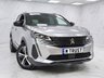 USED 2021 21 PEUGEOT 3008 1.2 PureTech GT SUV 5dr Petrol EAT Euro 6 (s/s) (130 ps) PART LEATHER, NAV, PRIVACY GLASS!