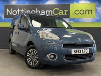 USED 2013 13 PEUGEOT PARTNER TEPEE 1.6 HDi Tepee S MPV 5dr Diesel EGC (s/s) (125 g/km, 92 bhp) **Wheel Chair Ramp**Low Mileage**