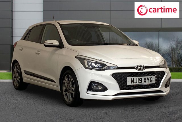 View our Hyundai I20 1.2 Premium Nav Hatchback 5dr Petrol Manual Euro 6 (s/s) (84 ps) Rear View Camera, Front / Rear Parking Sensors, Android Auto / Apple CarPlay, Touchscreen Satellite Navigation, 16In Alloys