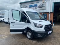 USED 2022 22 FORD TRANSIT MWB MED ROOF FULLY FITTED WORKSHOP VAN 4X4 AWD L2 H2 EURO 6 (130 BHP) 6 MNTH WARRANTY, FULL MOT, JUST BEEN SERVICED