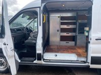 USED 2022 22 FORD TRANSIT MWB MED ROOF FULLY FITTED WORKSHOP VAN 4X4 AWD L2 H2 EURO 6 (130 BHP) 6 MNTH WARRANTY, FULL MOT, JUST BEEN SERVICED