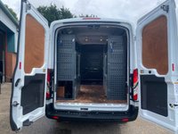 USED 2022 22 FORD TRANSIT MWB MED ROOF FULLY FITTED WORKSHOP VAN 4X4 AWD L2 H2 EURO 6 (130 BHP) 6 MNTH WARRANTY, FULL MOT, JUST BEEN SERVICED