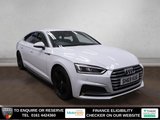 USED 2019 69 AUDI A5 2.0 TFSI 40 S line Sportback 5dr Petrol S Tronic Euro 6 (s/s) (190 ps) BEAUTIFUL, HIGH QUALITY AUDI - COMES WITH A COMPREHENSIVE AUDI MAIN DEALER SERVICE HISTORY + SATELLITE NAVIGATION + BLUETOOTH PHONE AND MEDIA CONNECTIVITY + APPLE CARPLAY / ANDROID AUTO + IN CAR ENTERTAINMENT MEDIA DISPLAY + APPS CONTROL + AUTOMATIC LED HEADLIGHTS + DAB DIGITAL RADIO + THREE ZONE CLIMATE CONTROL + AIR CONDITIONING + KEYLESS START + ECO STOP/START SYSTEM + FRONT AND REAR PARKING SENSORS + 19 INCH ALLOY WHEELS + PRIVACY GLASS + SELECTABLE DRIVING MODES + AUTOMATIC WIPERS WITH RAIN