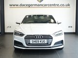 USED 2019 69 AUDI A5 2.0 TFSI 40 S line Sportback 5dr Petrol S Tronic Euro 6 (s/s) (190 ps) BEAUTIFUL, HIGH QUALITY AUDI - COMES WITH A COMPREHENSIVE AUDI MAIN DEALER SERVICE HISTORY + SATELLITE NAVIGATION + BLUETOOTH PHONE AND MEDIA CONNECTIVITY + APPLE CARPLAY / ANDROID AUTO + IN CAR ENTERTAINMENT MEDIA DISPLAY + APPS CONTROL + AUTOMATIC LED HEADLIGHTS + DAB DIGITAL RADIO + THREE ZONE CLIMATE CONTROL + AIR CONDITIONING + KEYLESS START + ECO STOP/START SYSTEM + FRONT AND REAR PARKING SENSORS + 19 INCH ALLOY WHEELS + PRIVACY GLASS + SELECTABLE DRIVING MODES + AUTOMATIC WIPERS WITH RAIN
