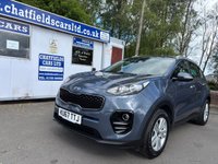 USED 2017 67 KIA SPORTAGE 1.7 CRDi 2 SUV 5dr Diesel Manual Euro 6 (s/s) (114 bhp) DIESEL, ONLY 60K MILES, 7 SERVICE STAMPS, 2 KEYS