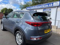 USED 2017 67 KIA SPORTAGE 1.7 CRDi 2 SUV 5dr Diesel Manual Euro 6 (s/s) (114 bhp) DIESEL, ONLY 60K MILES, 7 SERVICE STAMPS, 2 KEYS