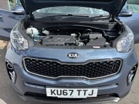 USED 2017 67 KIA SPORTAGE 1.7 CRDi 2 SUV 5dr Diesel Manual Euro 6 (s/s) (114 bhp) DIESEL, ONLY 60K MILES, 7 SERVICE STAMPS, 2 KEYS