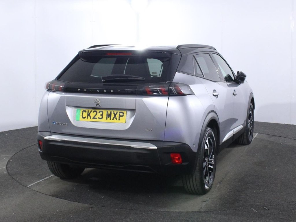 USED 2023 23 PEUGEOT E-2008 50kWh GT SUV 5dr Electric Auto (7kW Charger) (136 ps) 