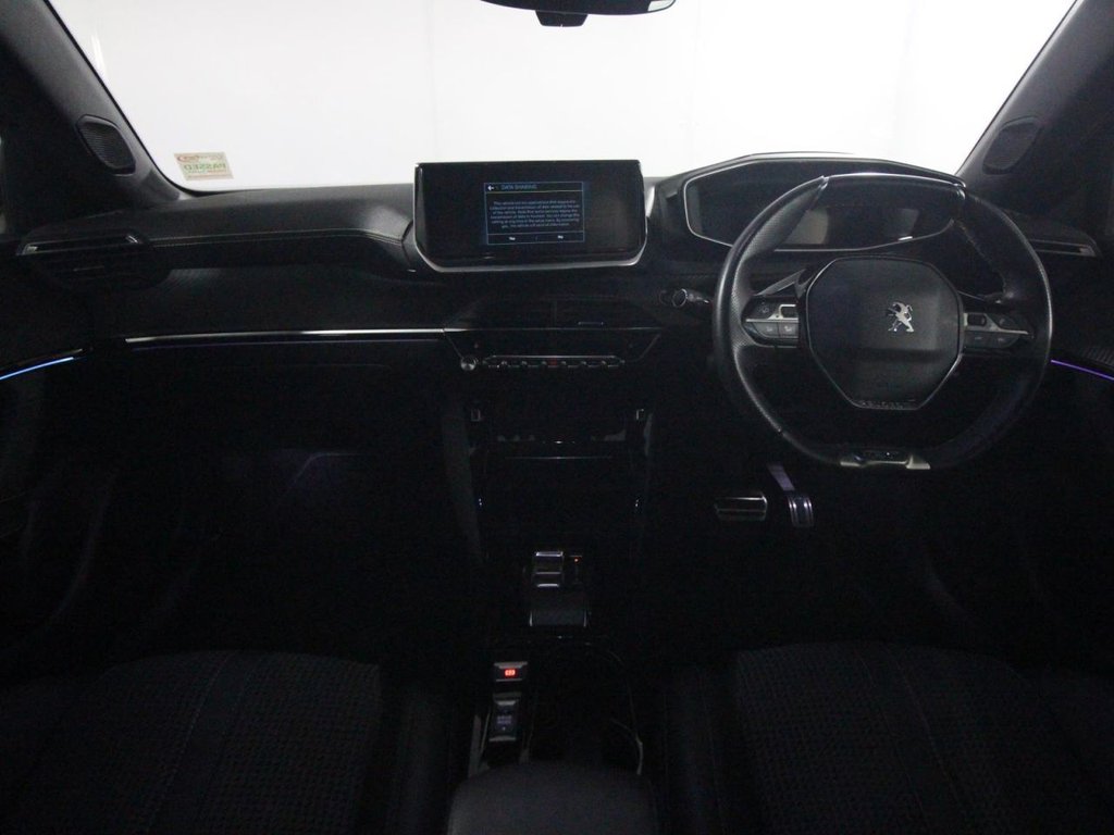 USED 2023 23 PEUGEOT E-2008 50kWh GT SUV 5dr Electric Auto (7kW Charger) (136 ps) 