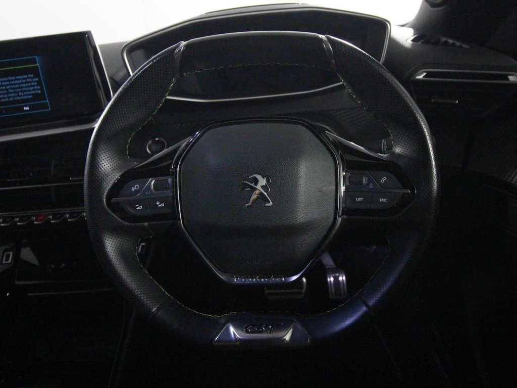 USED 2023 23 PEUGEOT E-2008 50kWh GT SUV 5dr Electric Auto (7kW Charger) (136 ps) 