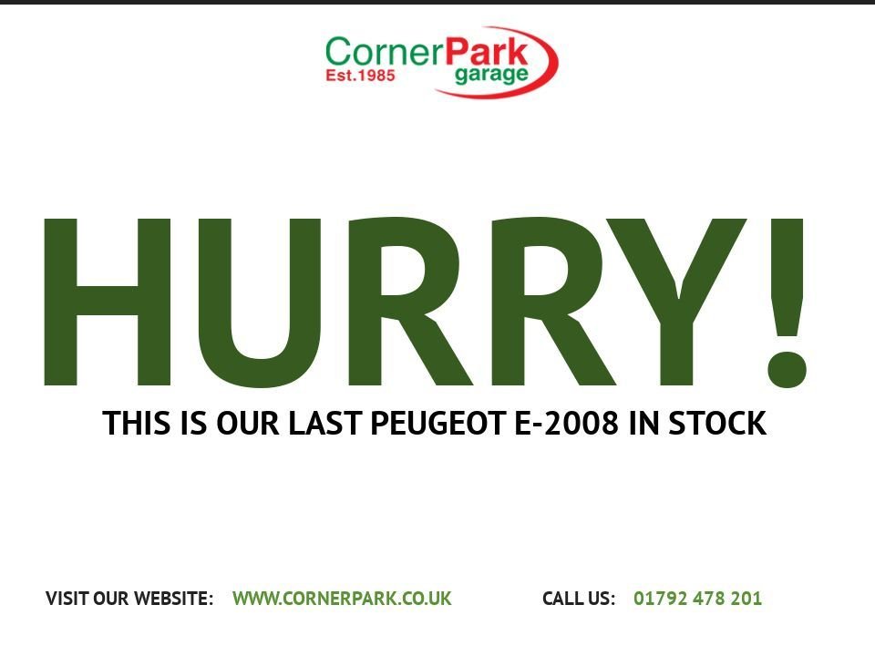 USED 2023 23 PEUGEOT E-2008 50kWh GT SUV 5dr Electric Auto (7kW Charger) (136 ps) 