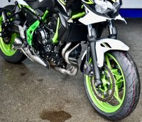 USED 2021 KAWASAKI Z650 Supernaked Euro 5 (68 ps) A superb starter bike, full of aftermarket goodies, low mileage at just 3434 miles.